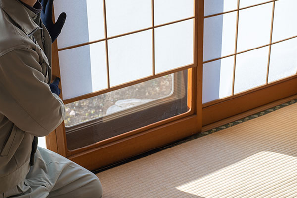 ふすまや障子の張替え